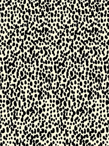 Maestro Dalmation Rug - Black & White shown in an illustrative room