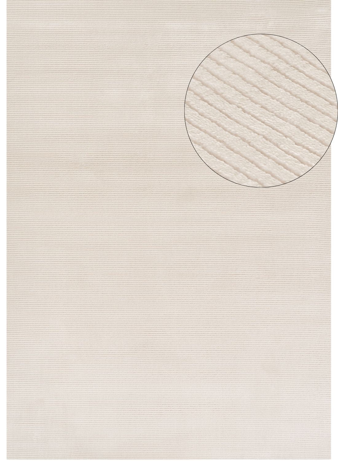 Carmel Cream Striped Rug – 6010