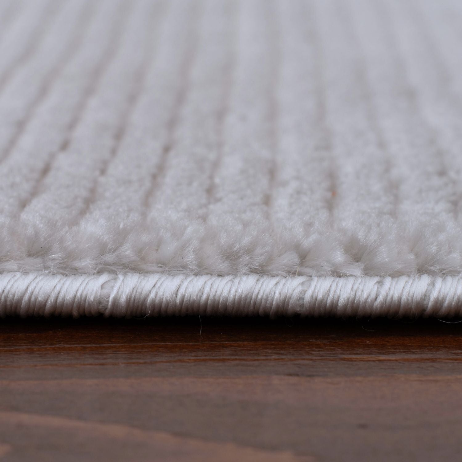 Carmel Grey-Cream Striped Rug – 6020