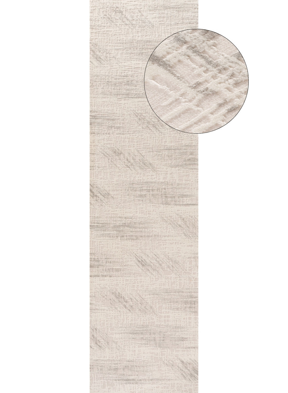 Carmel Cream-Grey Abstract Rug – 6030