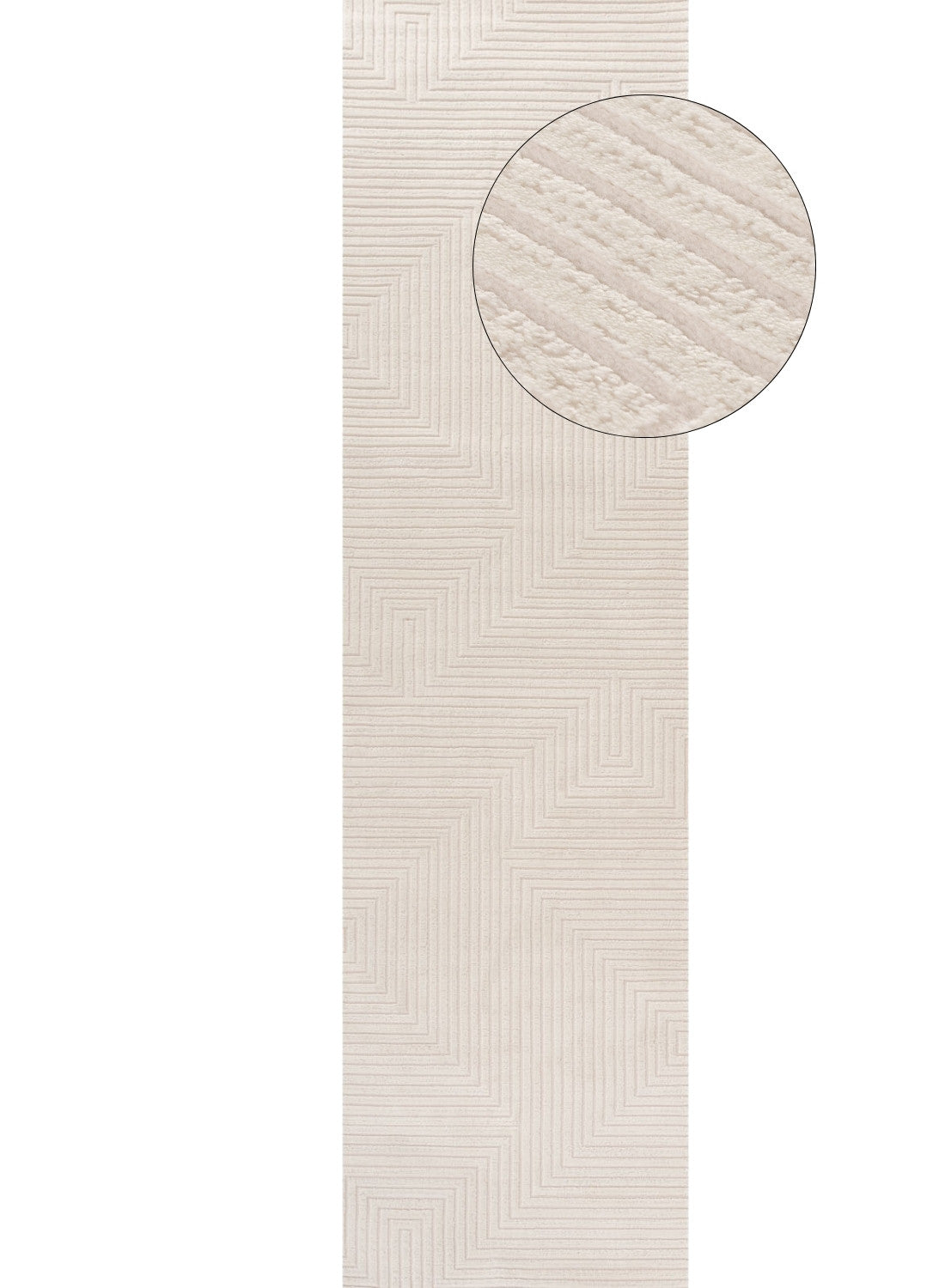 Carmel Cream Geometric Rug – 6040