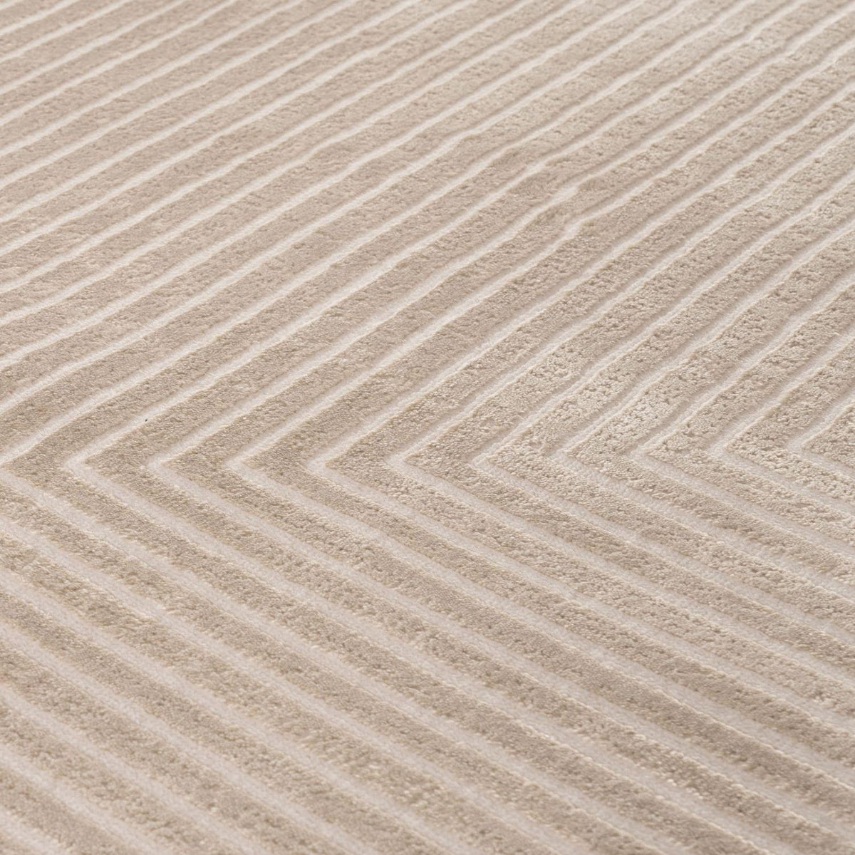 Carmel Beige-Cream Geometric Rug – 6050