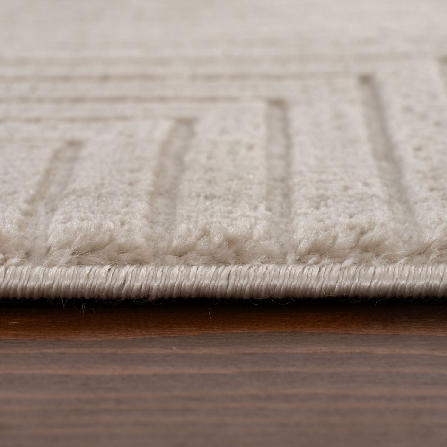 Carmel Beige-Cream Geometric Rug – 6050