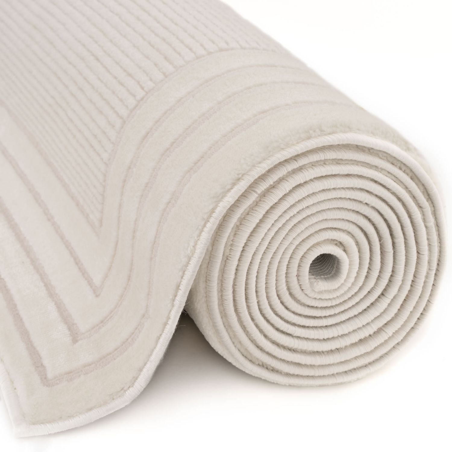 Carmel Cream Bordered Rug – 6060