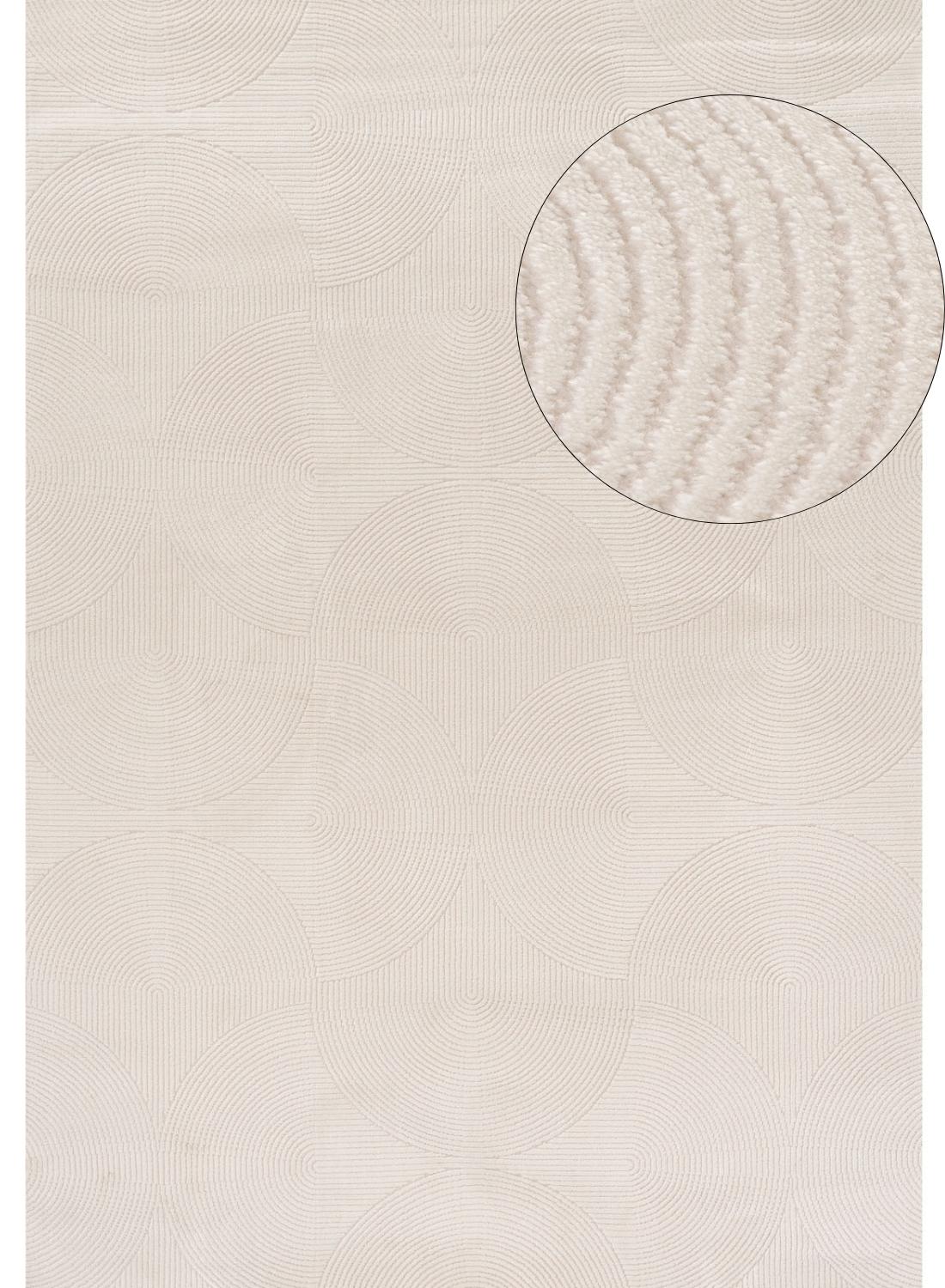 Carmel Cream Geometric Rug – 6070