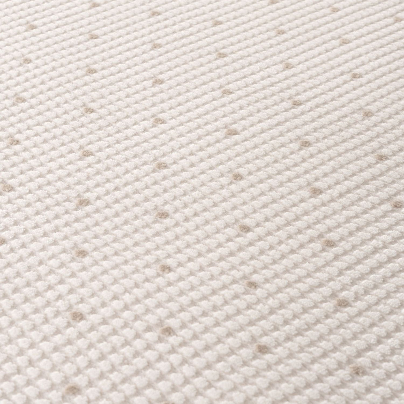Carmel Cream-Beige Dots Rug – 6080