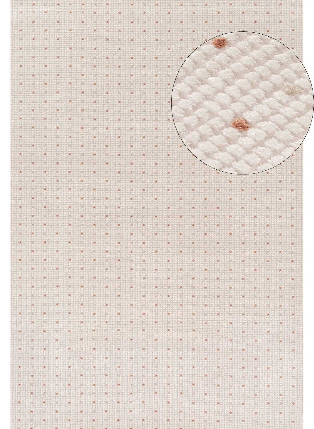 Carmel Cream-Terra Dots Rug – 6080