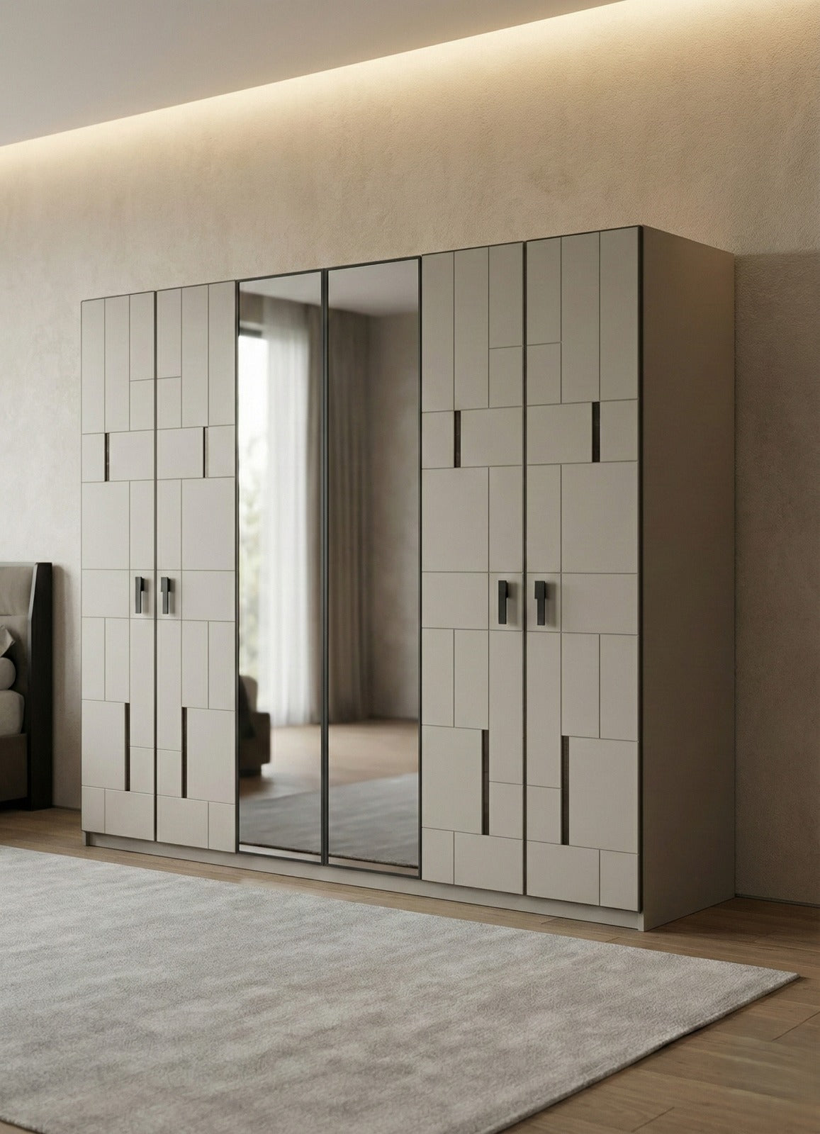 Aura Wardrobe (SK) by Netline Interiors