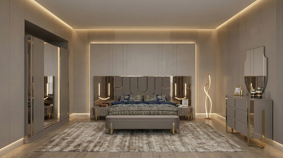 Luxori Wardrobe (SK) by Netline Interiors