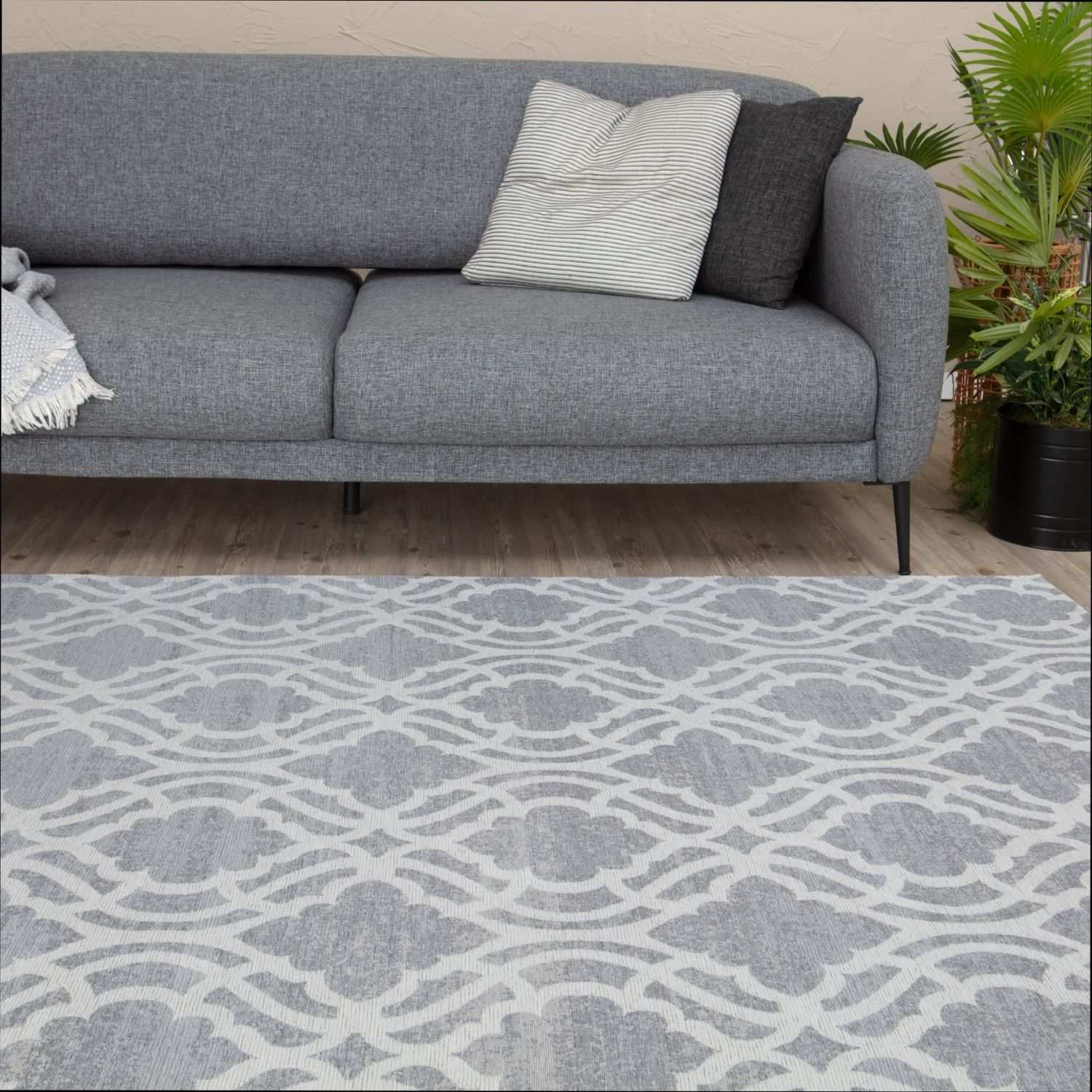 Washable Rug Carina Grey – 6901G