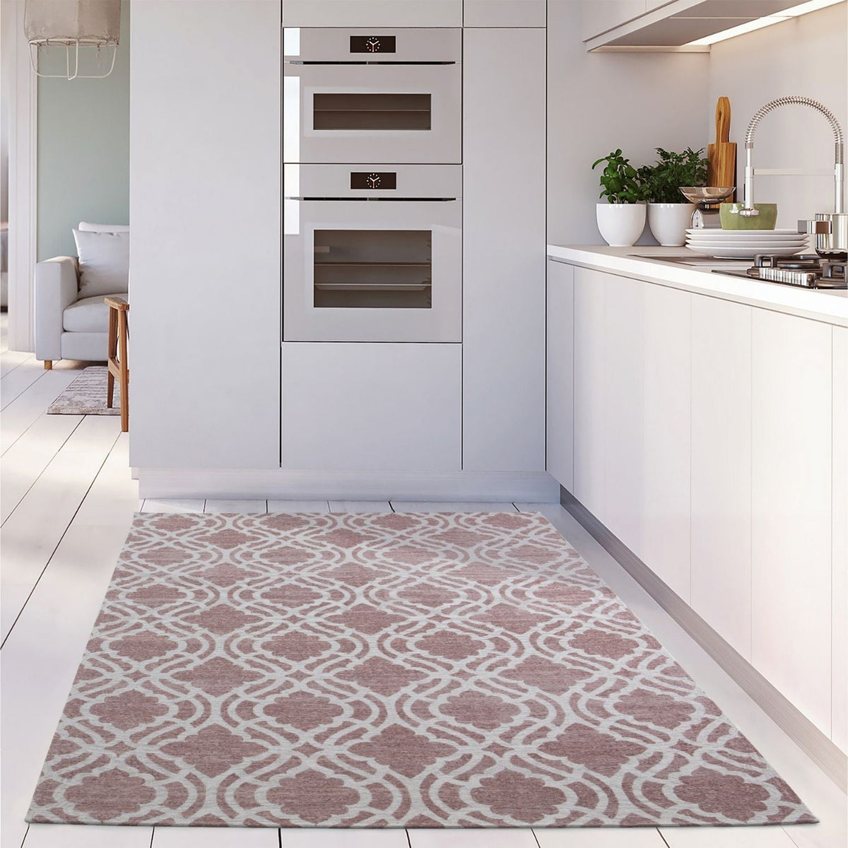 Washable Rug Carina Pink – 6902P