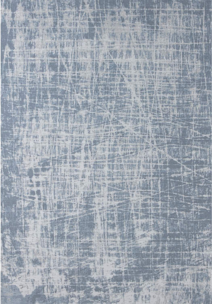 Washable Rug Carina Blue – 6923 shown in an illustrative room