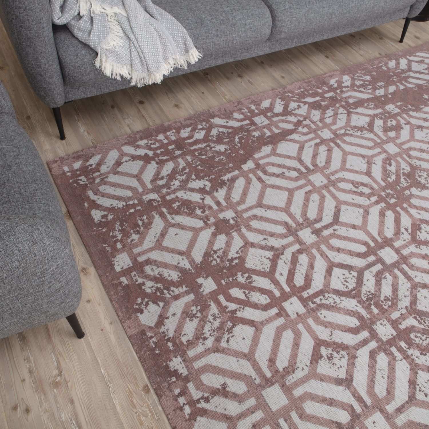 Washable Rug Carina Pink – 6933