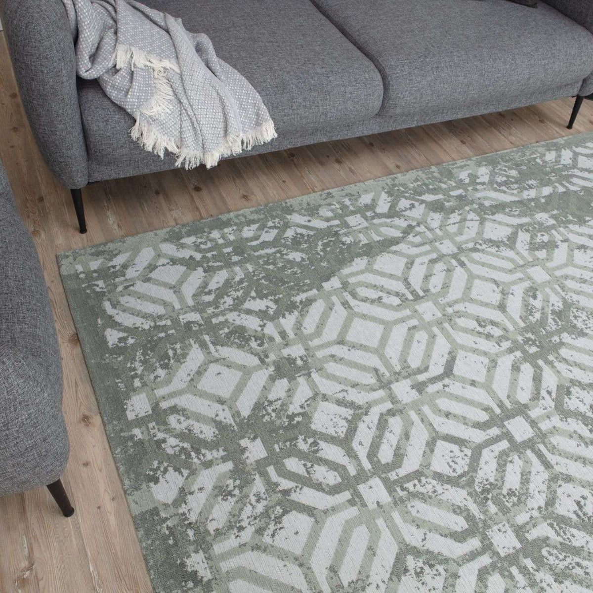 Washable Rug Carina Green – 6934