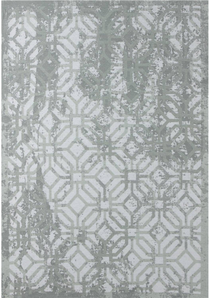 Washable Rug Carina Green – 6934 shown in an illustrative room