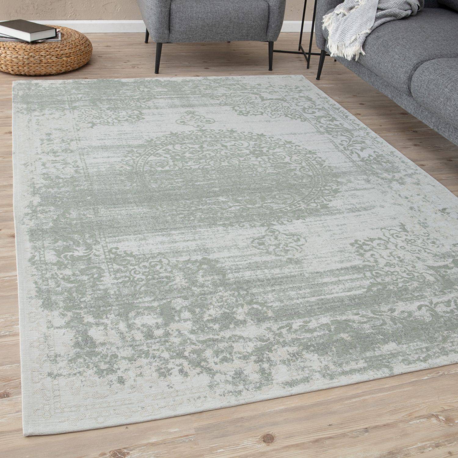 Washable Rug Carina Green – 6944