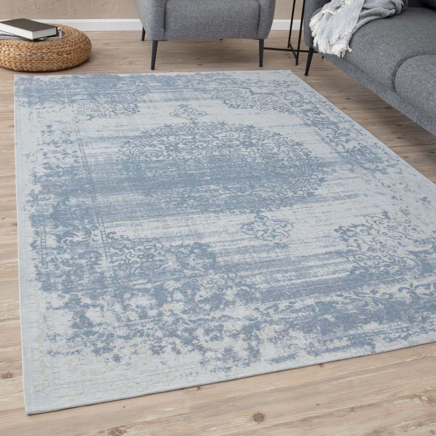 Washable Rug Carina Blue – 6945