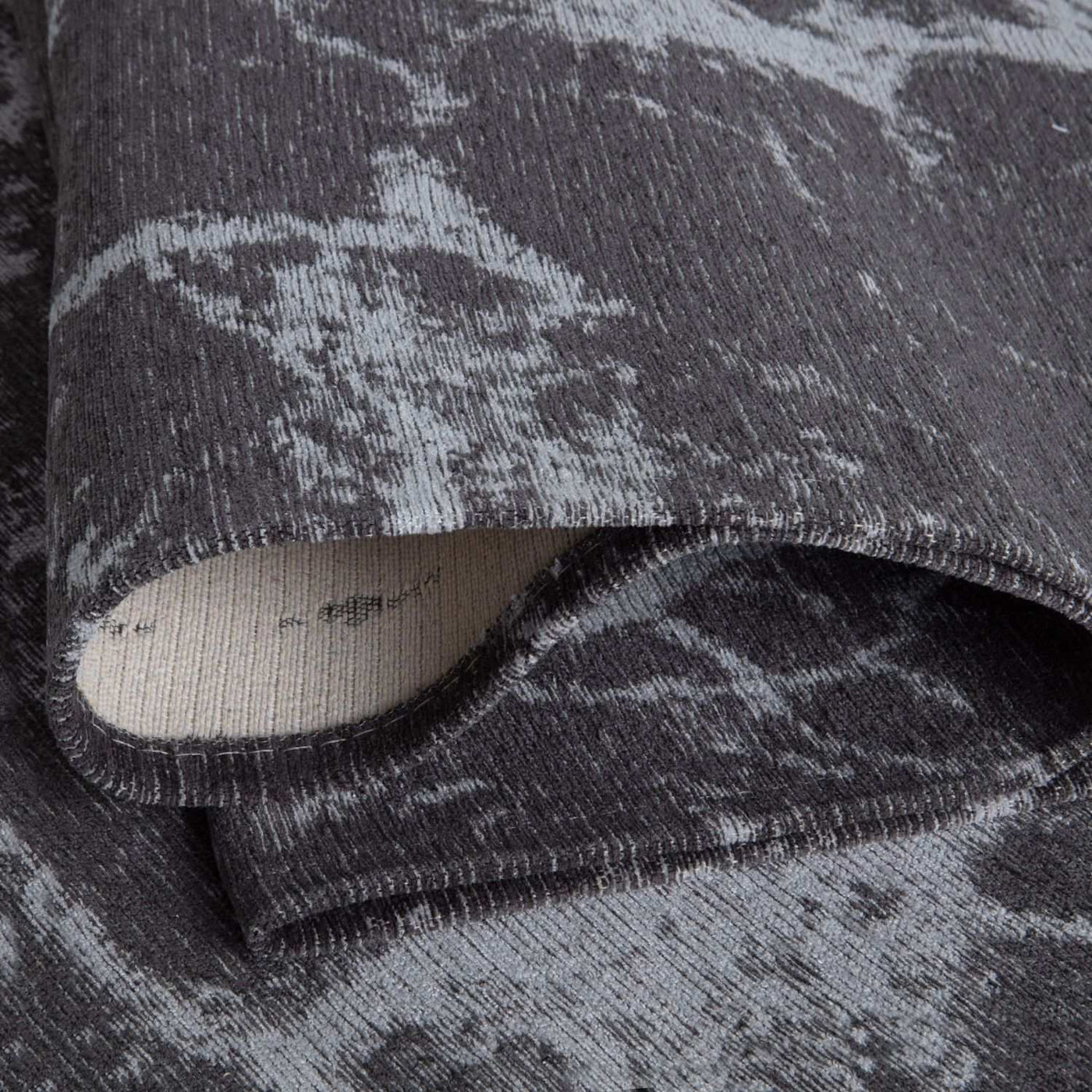Washable Rug Carina Dark Grey – 6952D