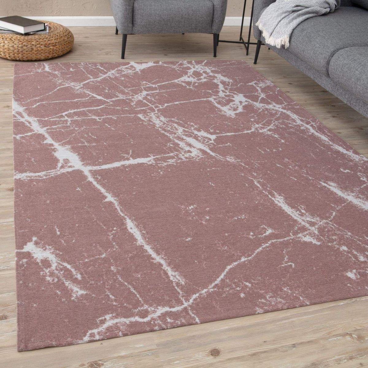 Washable Rug Carina Pink – 6956