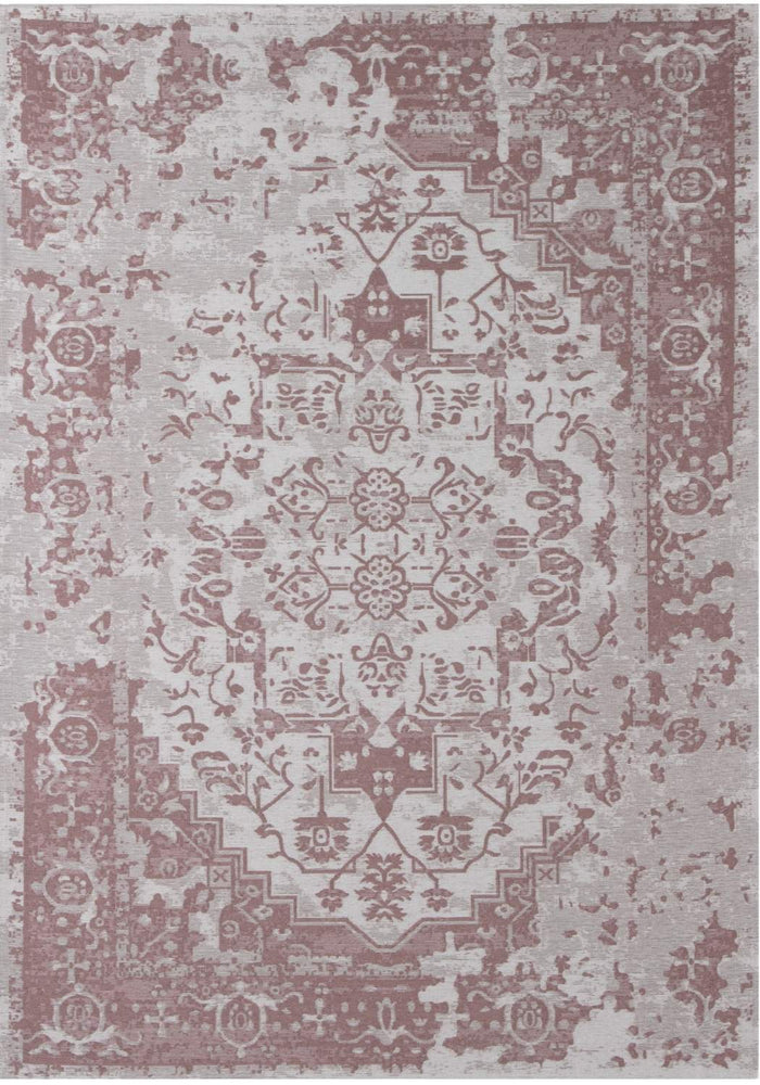 Washable Rug Carina Pink – 6962 shown in an illustrative room
