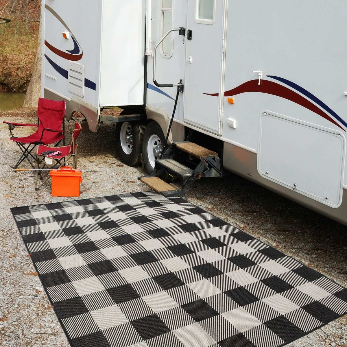 Ecology Outdoor Rug Black – 700BL