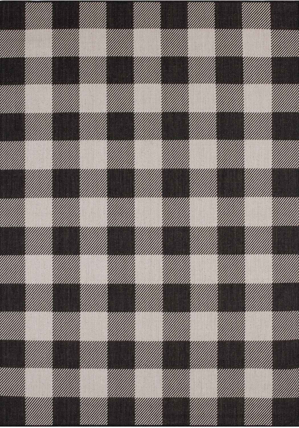 Ecology Outdoor Rug Black – 700BL