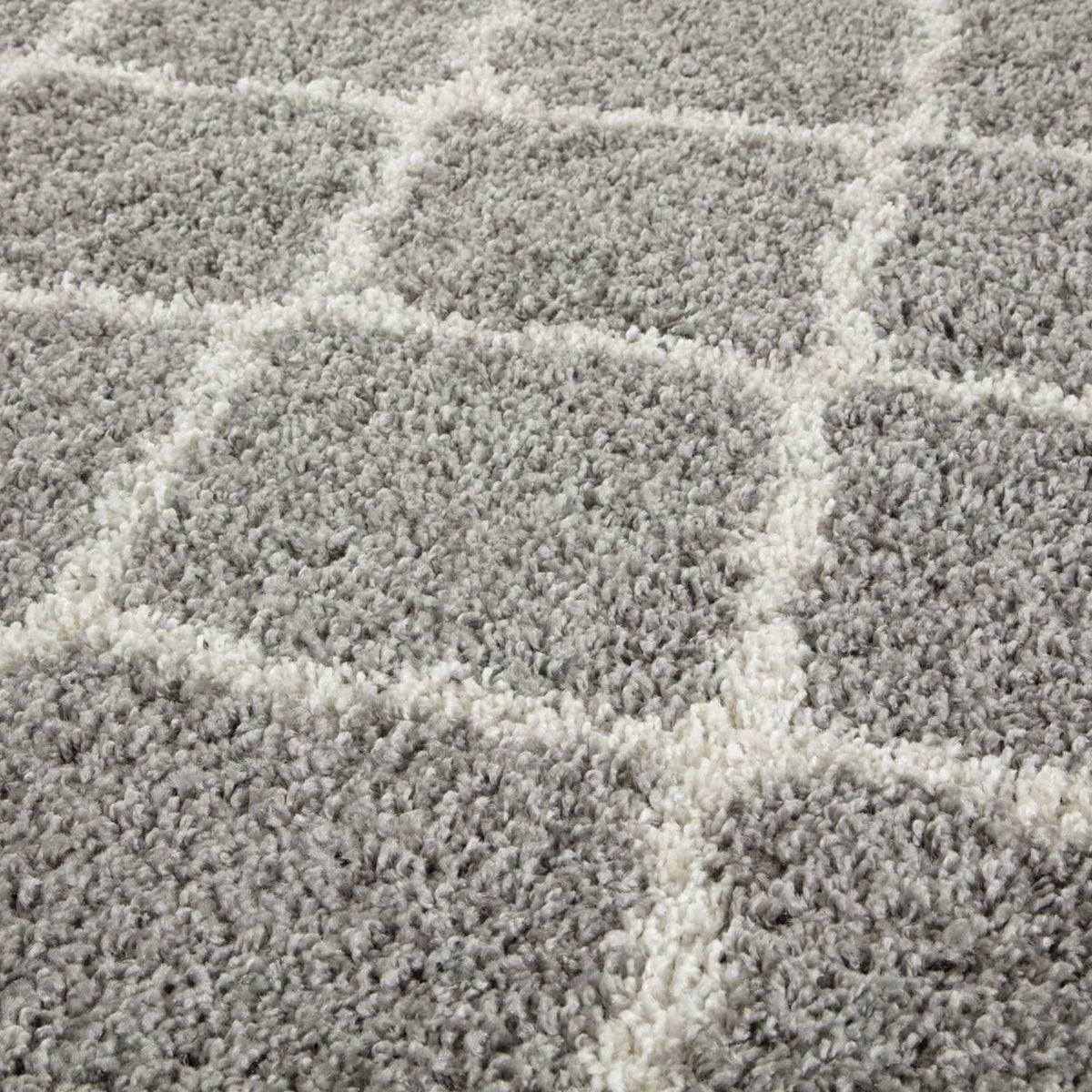 Moroccan Grey Shaggy Rug – 710