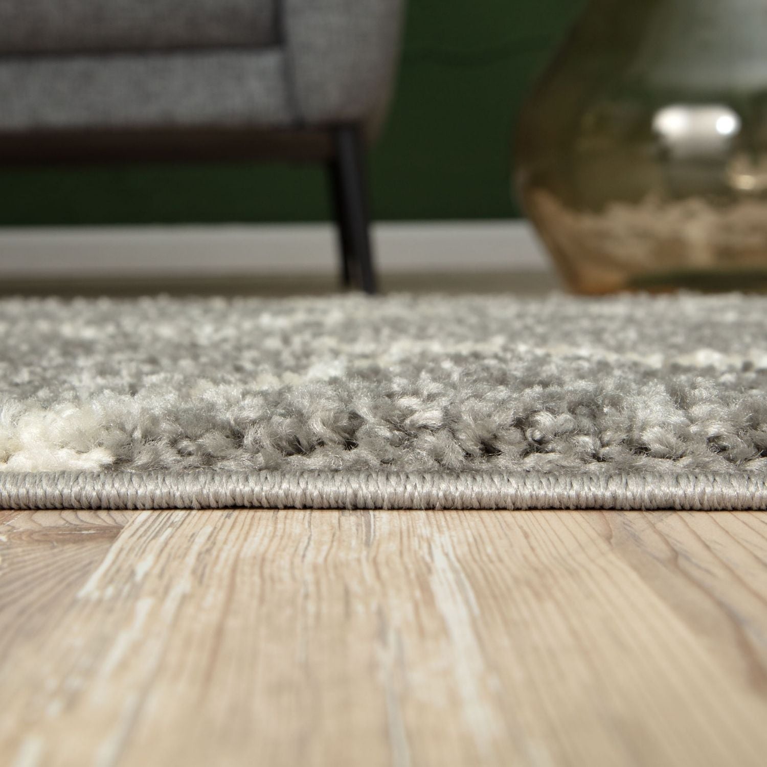 Moroccan Grey Shaggy Rug – 710