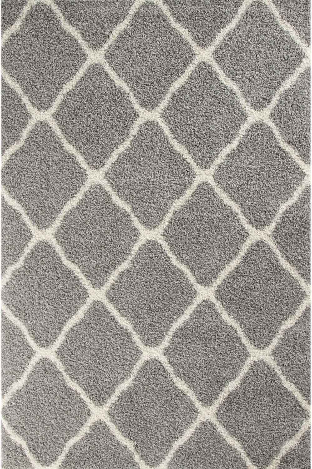 Moroccan Grey Shaggy Rug – 710