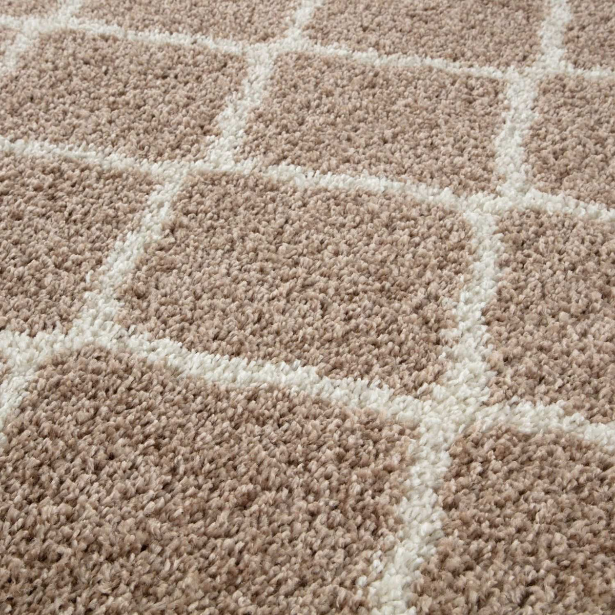 Moroccan Beige Shaggy Rug – 720