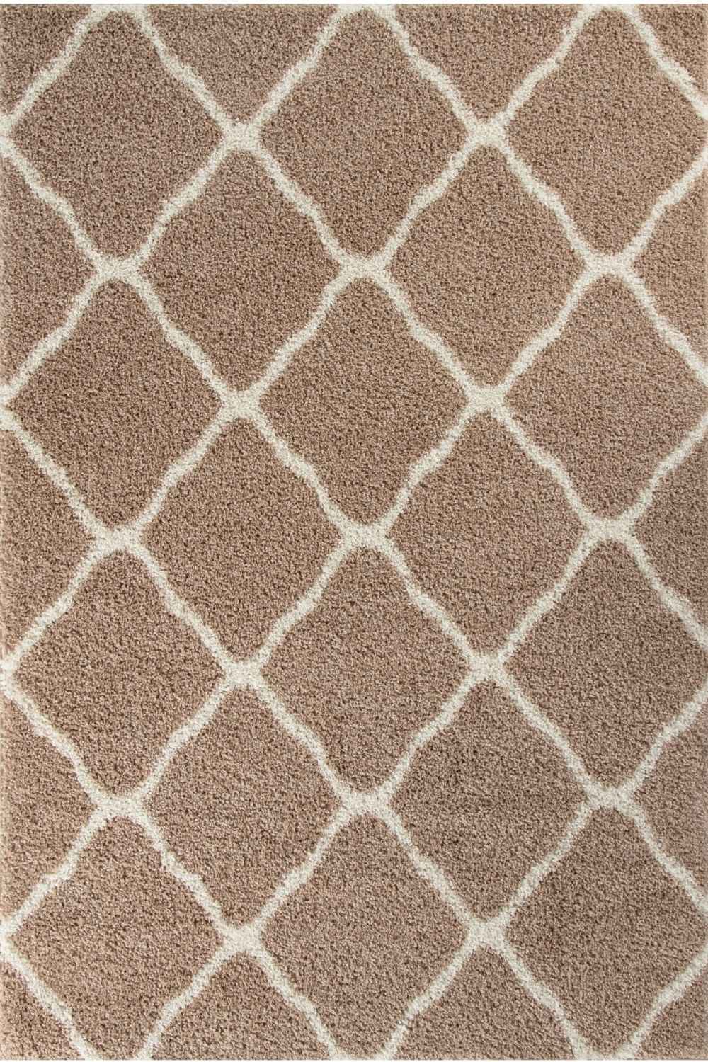 Moroccan Beige Shaggy Rug – 720