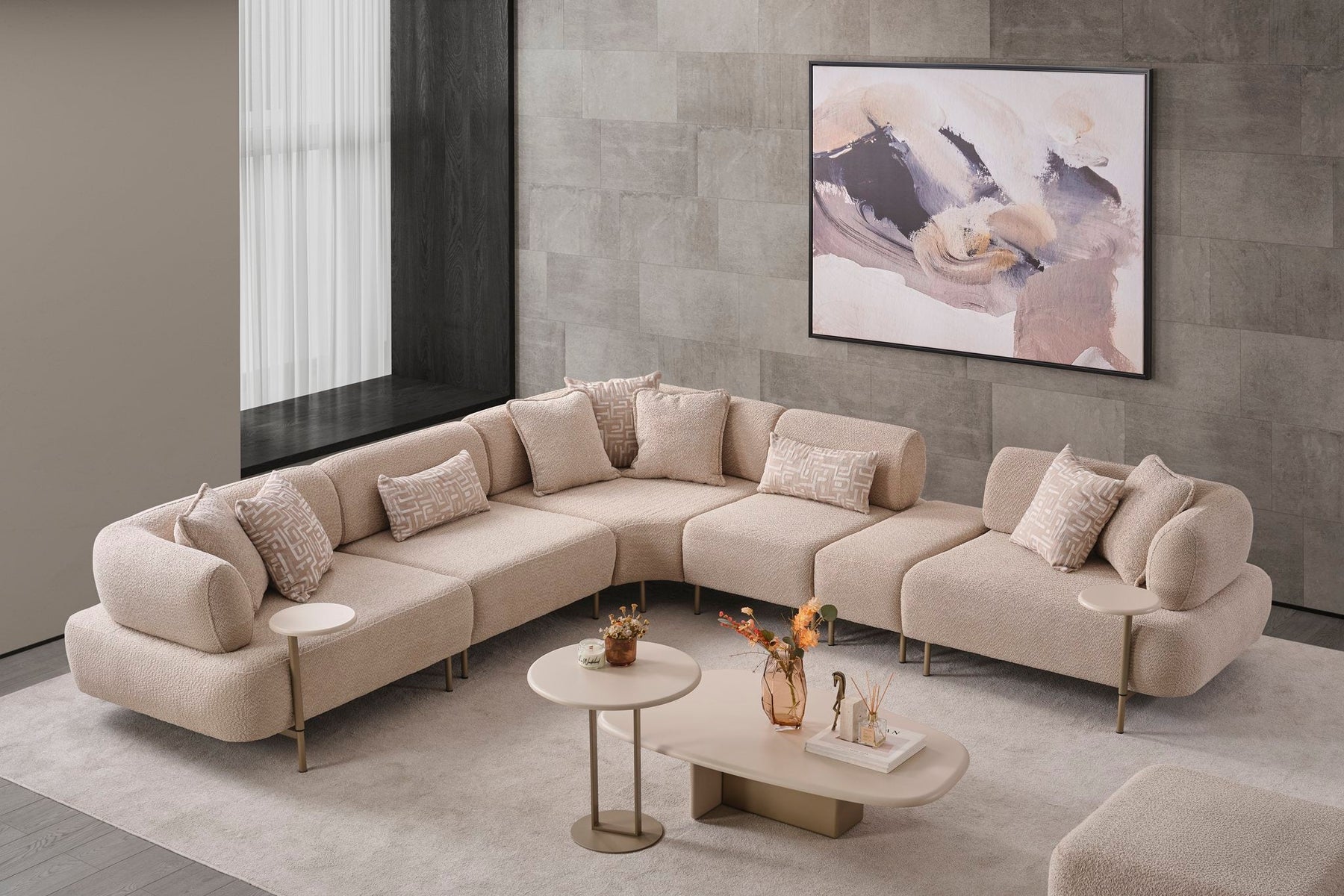 Lizbon Corner Sofa by Netline Interiors