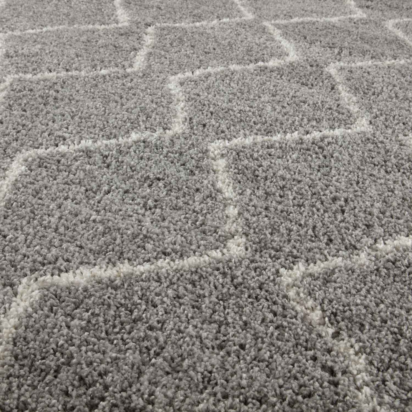 Moroccan Grey Shaggy Rug – 810
