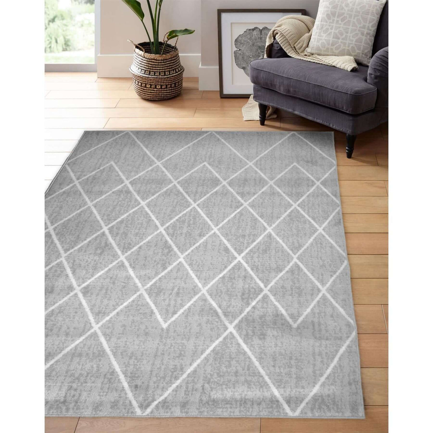 Maestro Berber Grey Rug – 3649 WS55