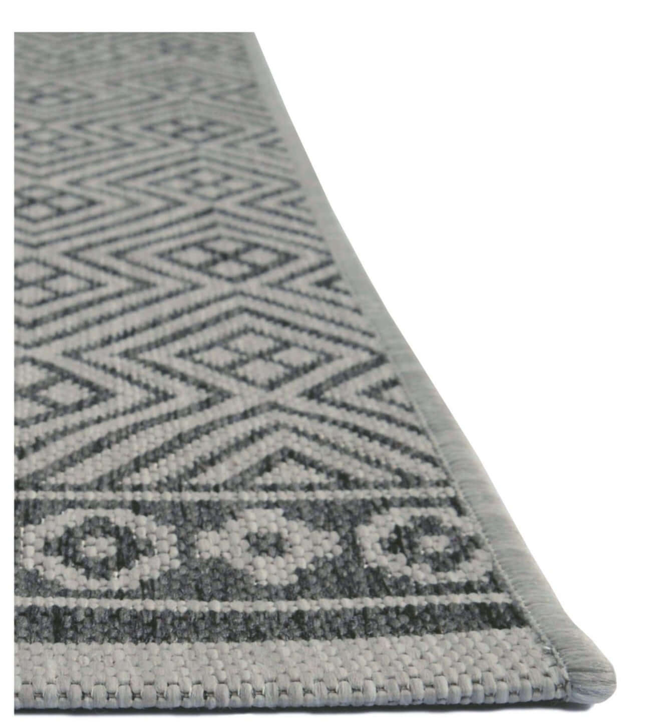 County Geo Grey Indoor/Outdoor Rug – 11344A