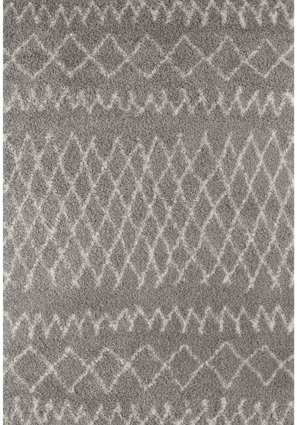 Moroccan Grey Shaggy Rug – 910