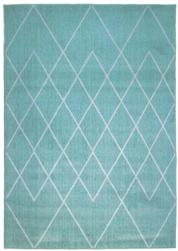 Maestro Berber Duck Egg Blue Rug – 3649 BS33 shown in an illustrative room