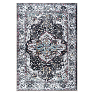 Black Gray Rug