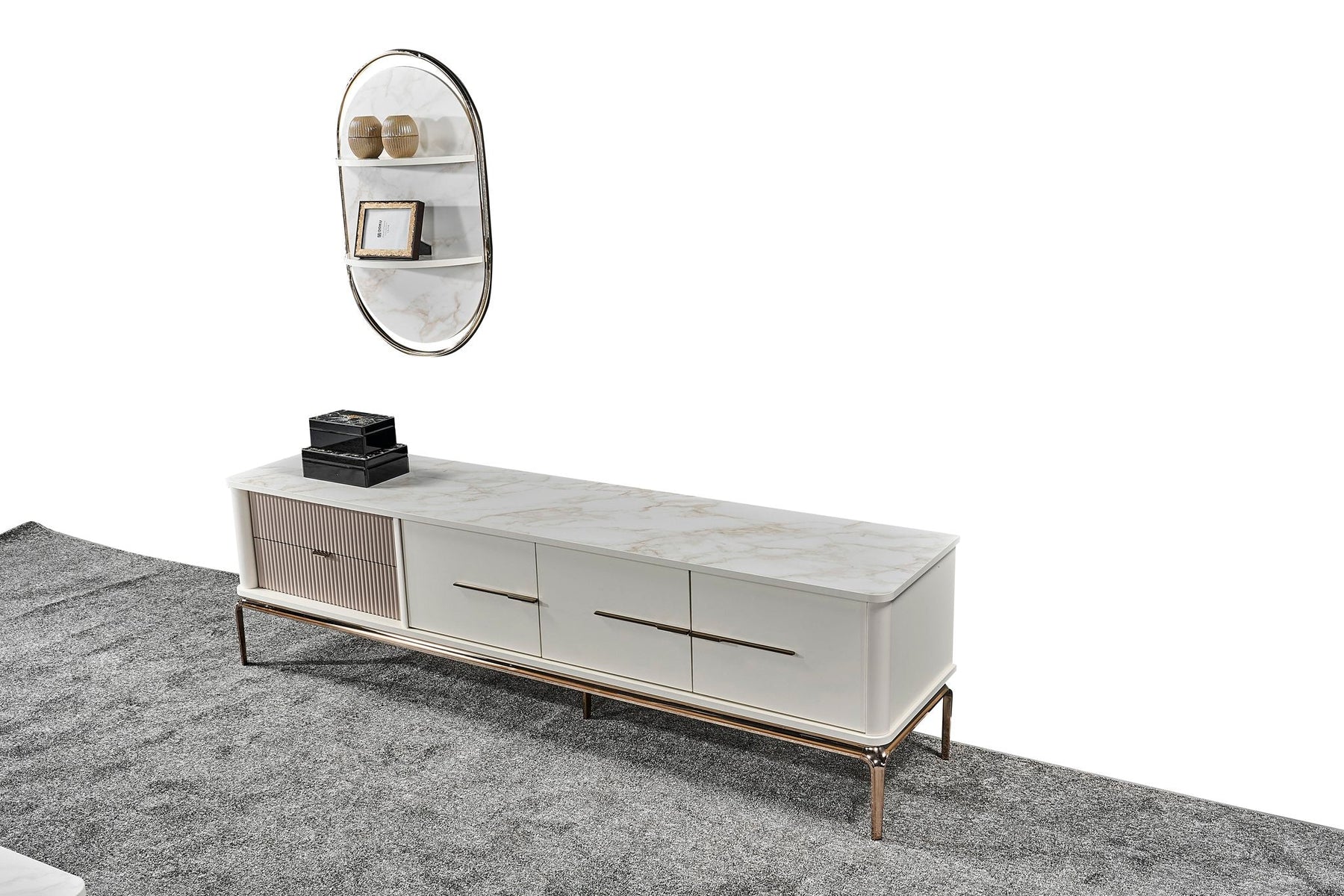 Alya TV Unit by Netline Interiors