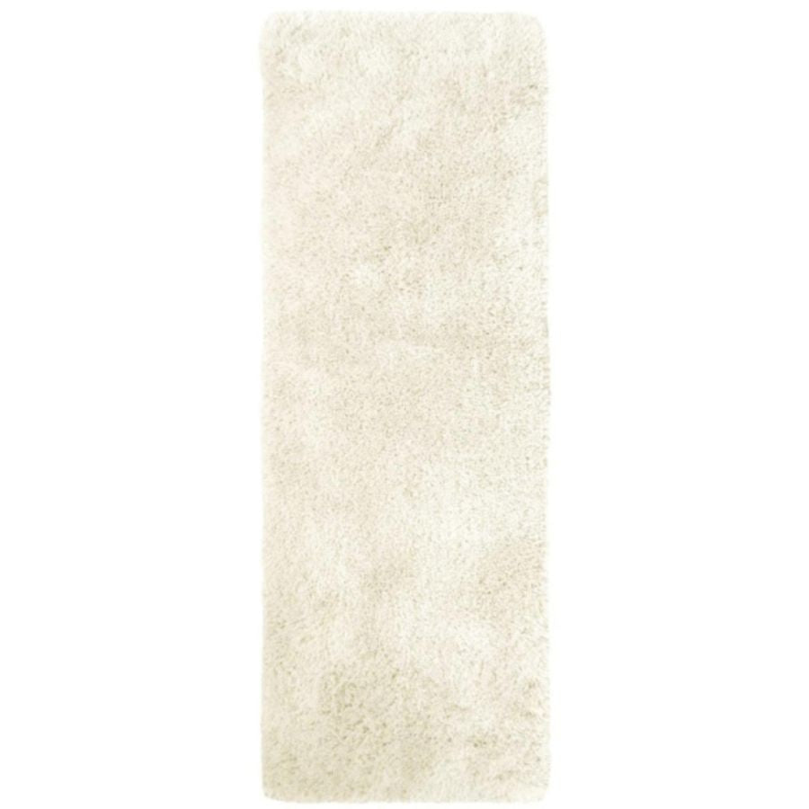 Soft Washable Ivory Shaggy Rug – SA-01