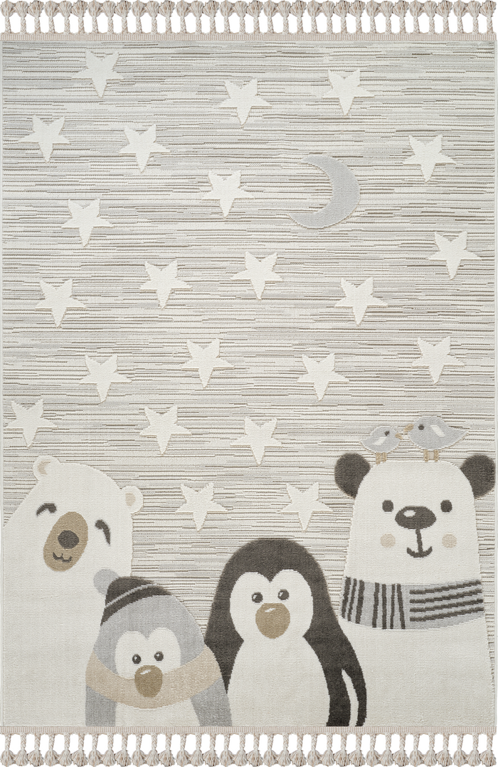 Tappeto Netline Home Rugs Depot Multicolor Kids KI002 – 100% poliestere, anti-pelucchi, facile da pulire, resistente | Camera da letto, studio, cameretta, ingresso shown in an illustrative room