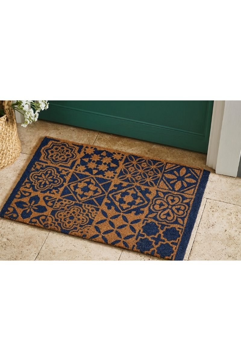 Coir Tile Blue Mat 40x70 cm – 140