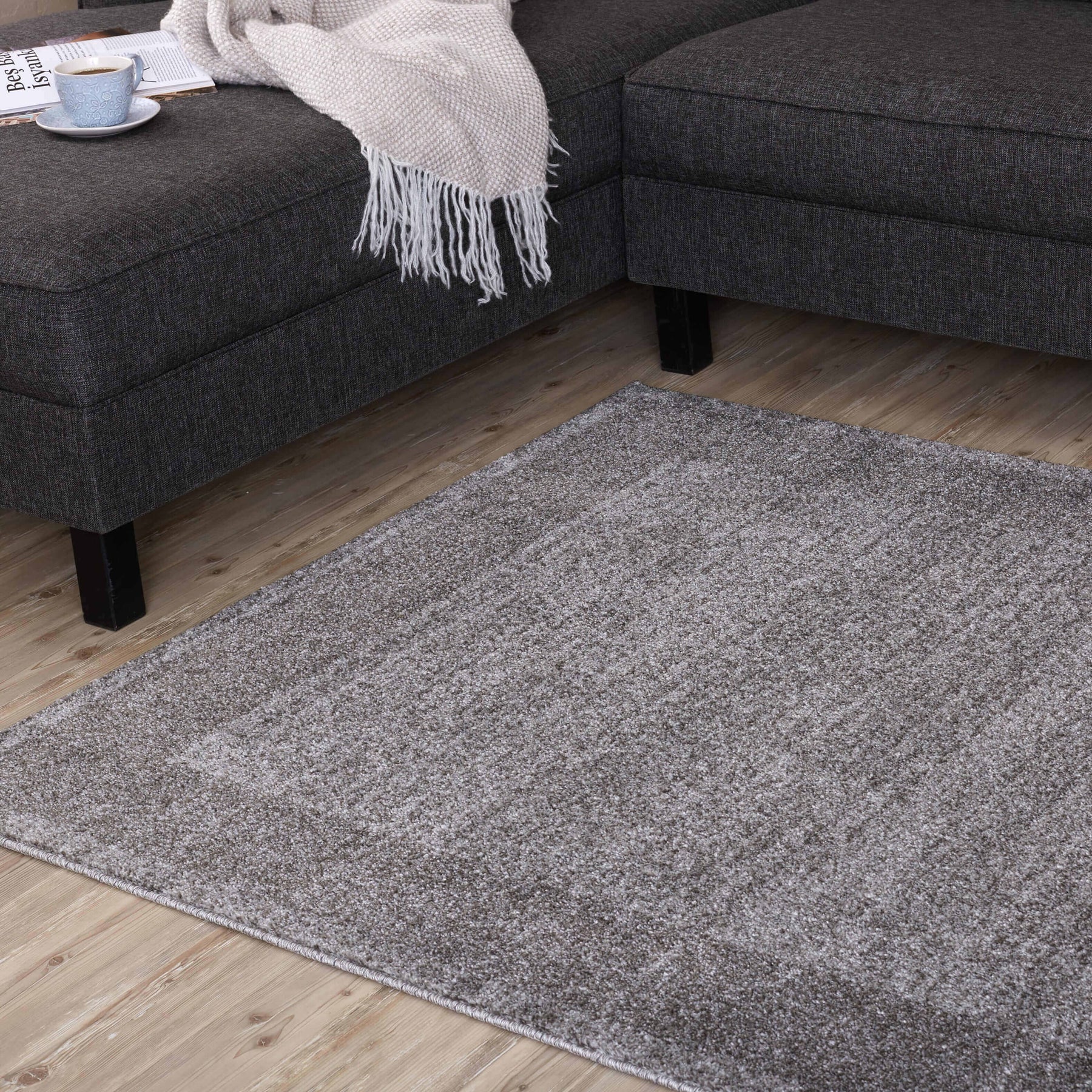 Ephesus Modern Grey Rugs – 7437G