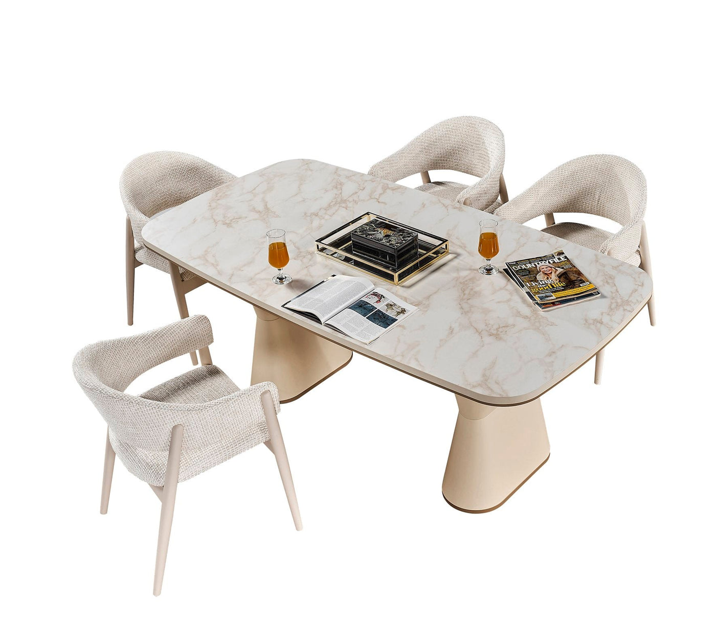 Hermes Dining Room Set by Netline Interiors