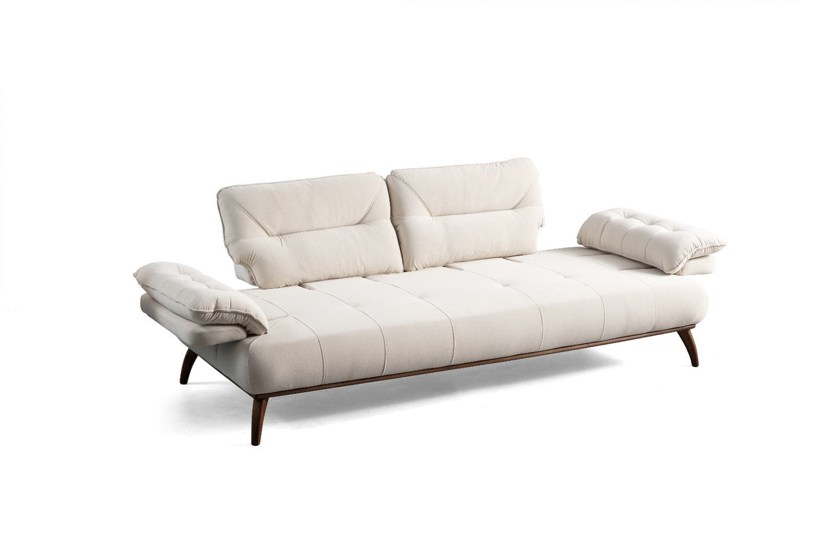 Latte 2 Seater Sofa by Netline Interiors