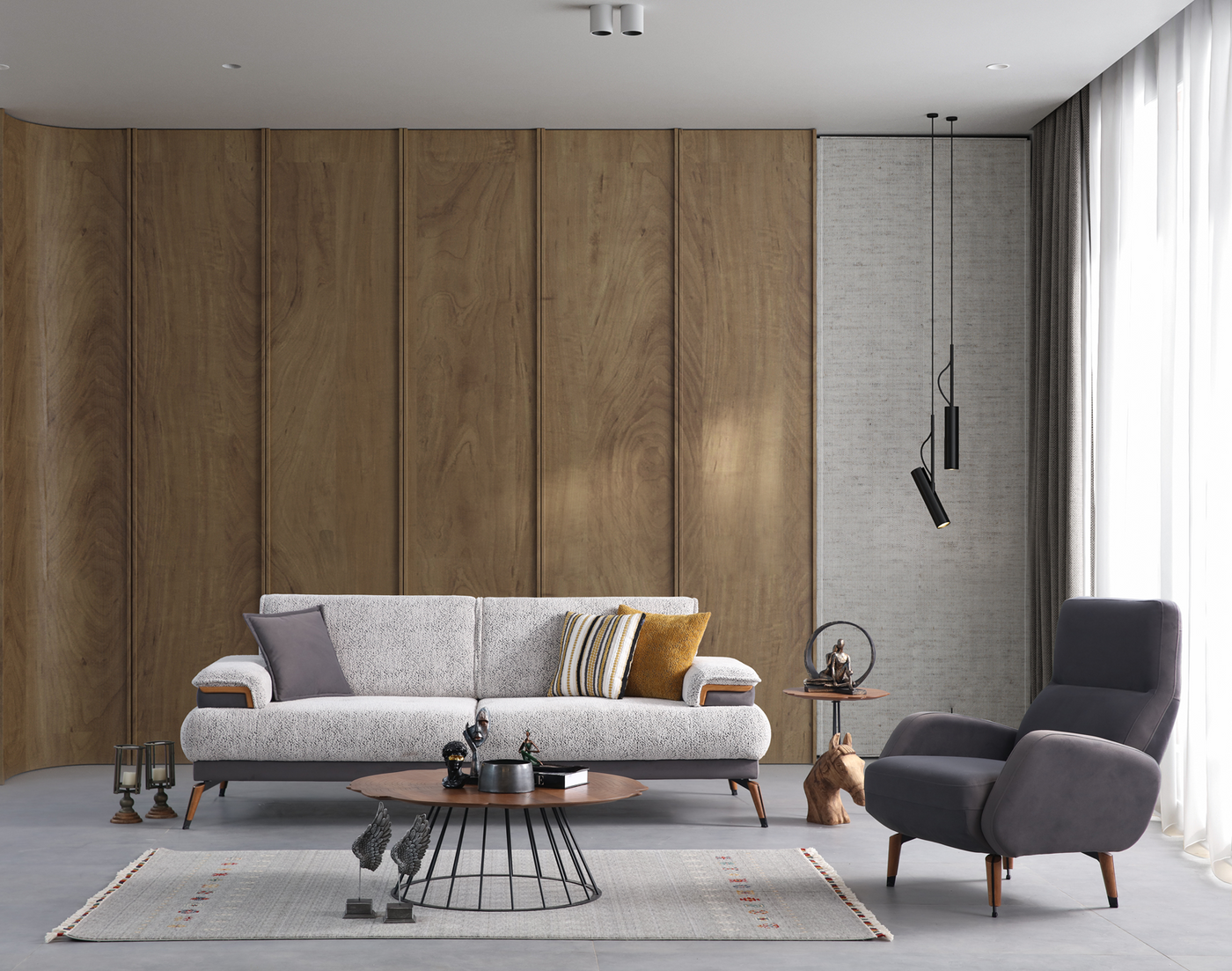 Arwen 3-Seater Sofa by Netline Interiors