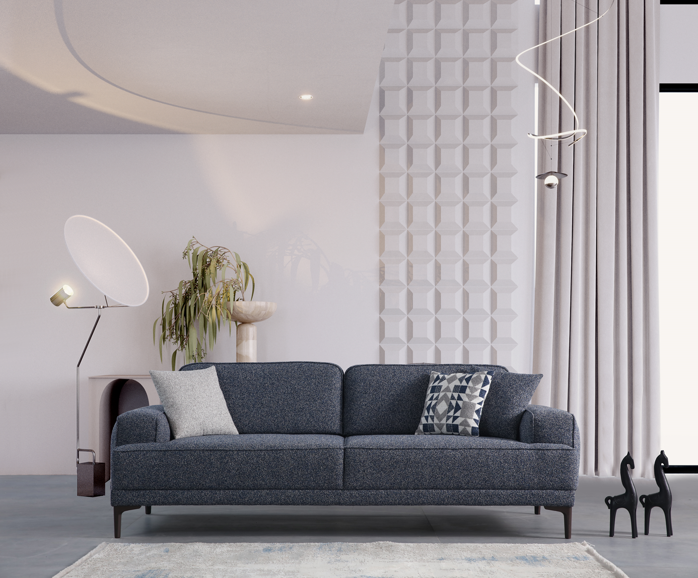Sofya 2-Seater Sofa by Netline Interiors