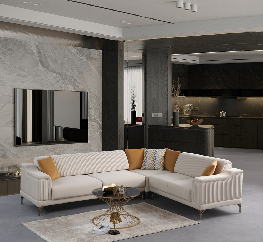 Pedro Corner Sofa by Netline Interiors