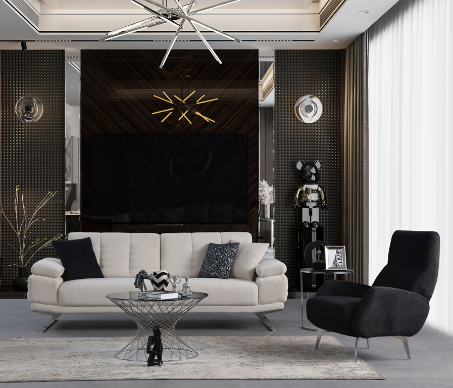 Linda Sofa Set (K) by Netline Interiors