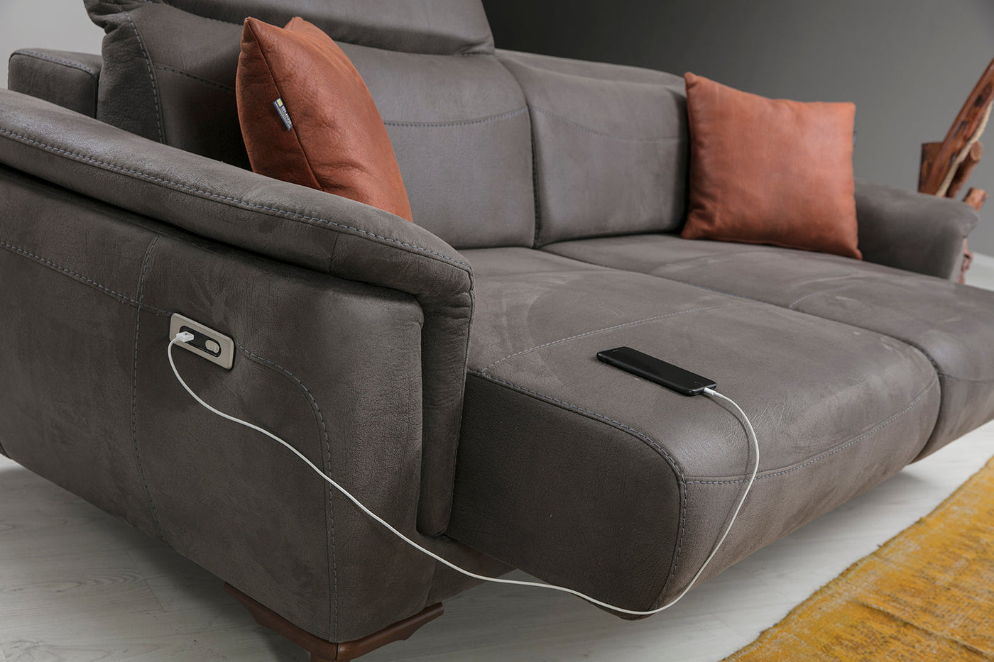 Armani 3 Seater Sofa (S) by Netline Interiors
